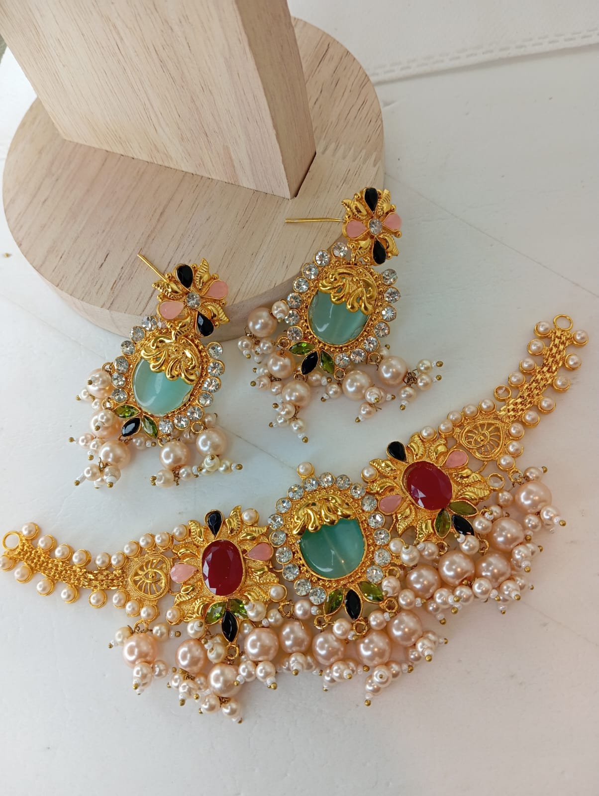 Pakistani  Gold Plated Choker
