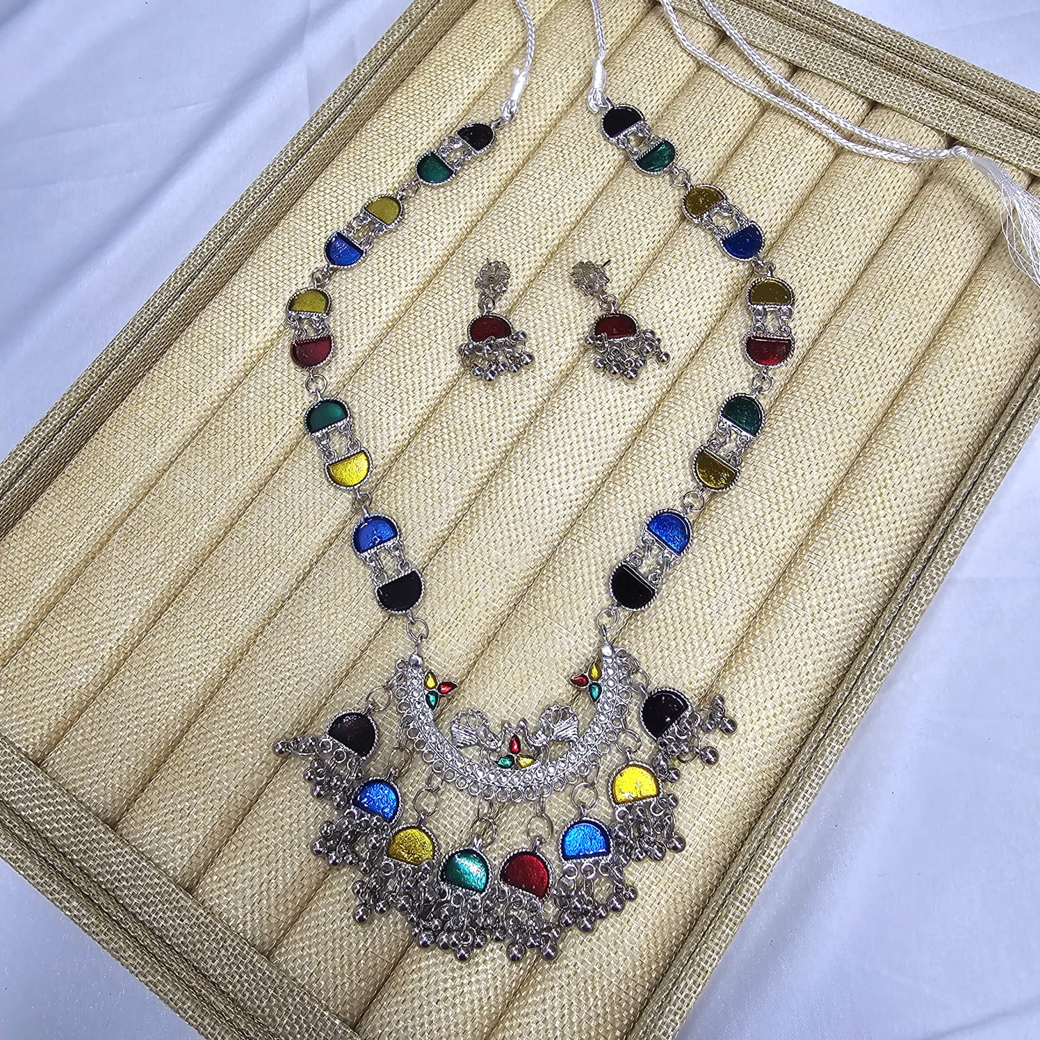 Oxidised Long Jewelry Set