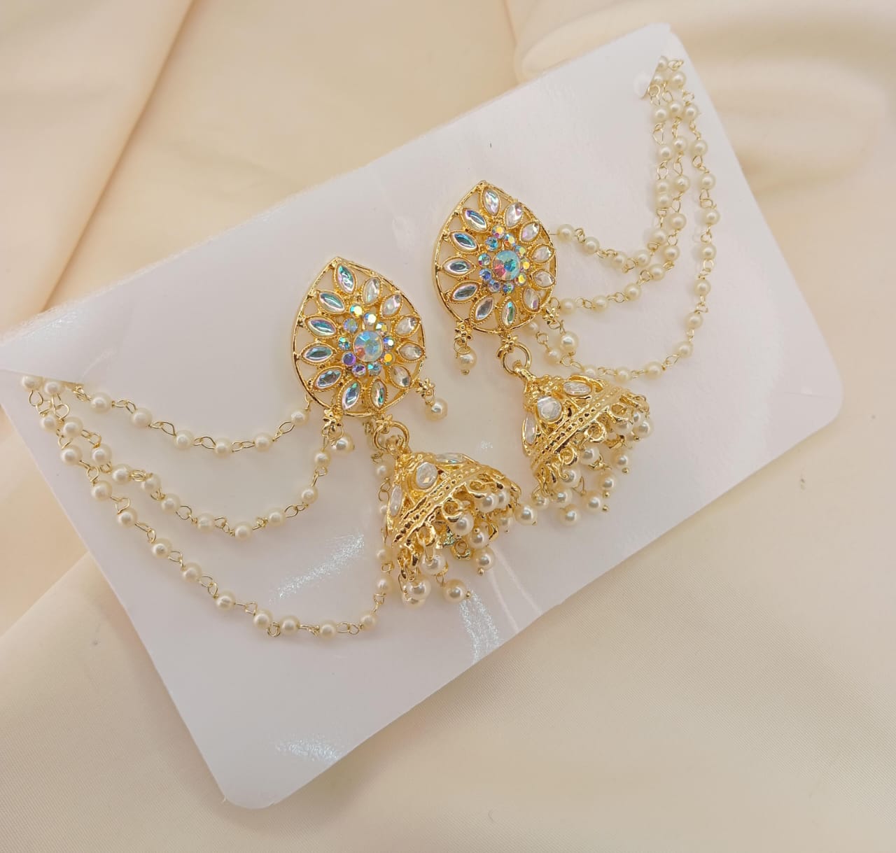 Bahubali Kundon Jhumka
